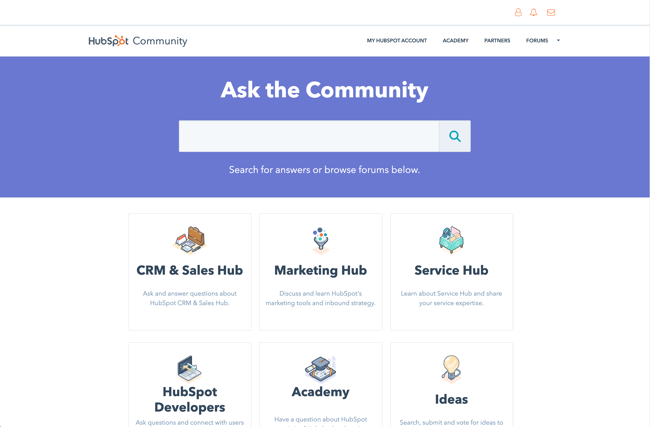 Hubspot community