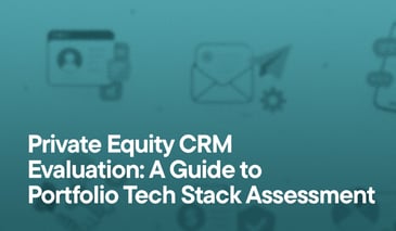 Marketing icons and text - Private Equity CRM Evaluation: A Guide to Portfolio Tech Stack Assessment