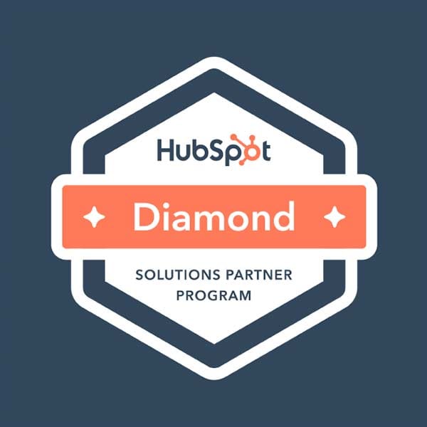 HubSpot Diamond Partner badge
