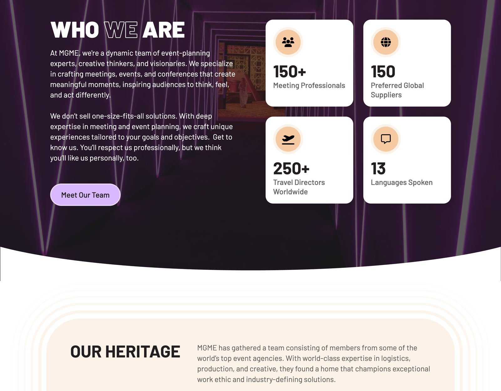 mgme about hero and heritage