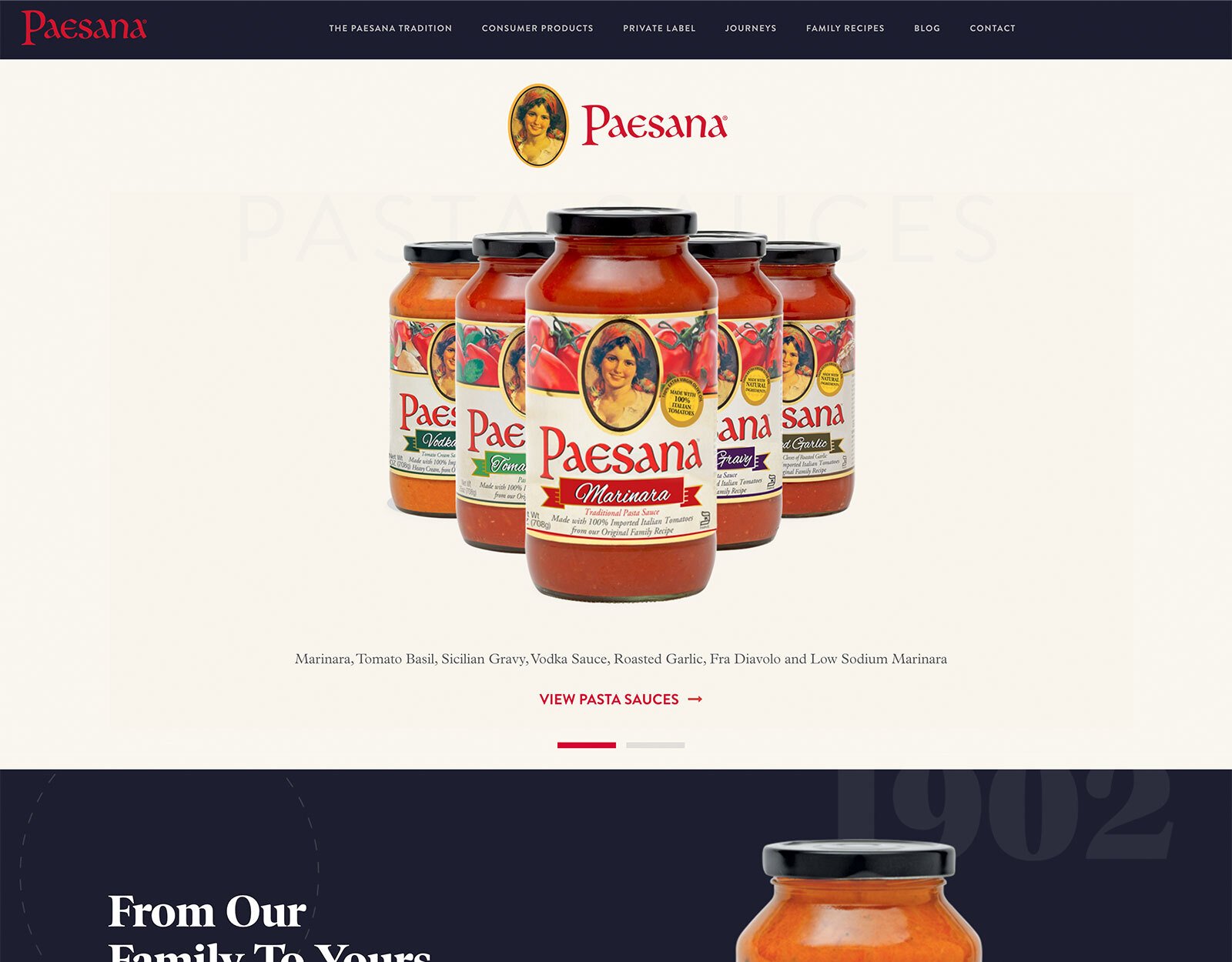 paesana homepage