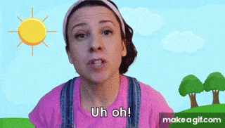 Ms. Rachel saying 'Uh oh'