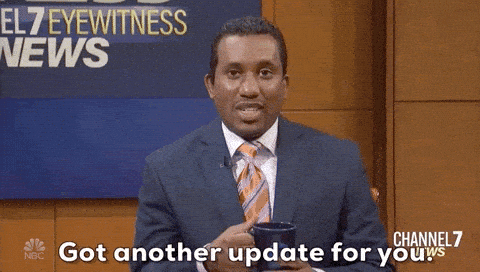 SNL News Anchor saying 'Got Another Update For You'