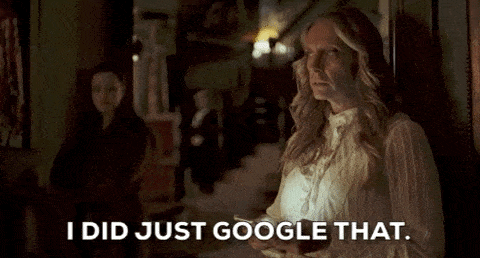 Toni Colette in Knives Out saying, 'I did just Google that.'