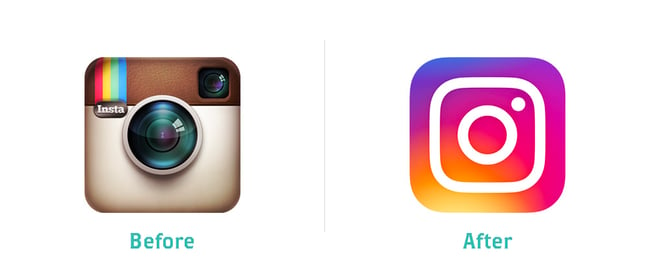 Instagram Logo: Before and After