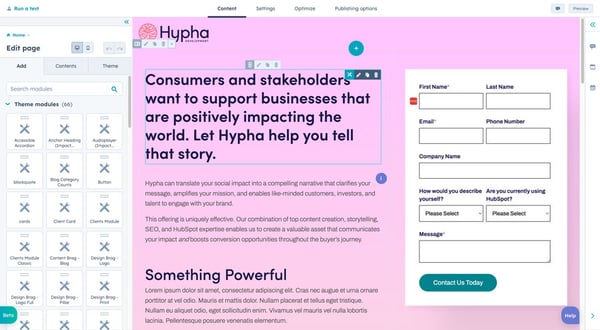 screenshot-of-hypha-hubspot-development-landing-page